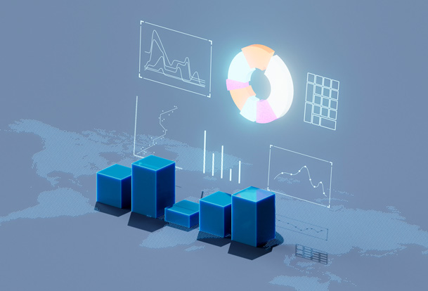 Various charts and graphs