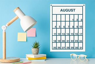 A calendar of important dates for investors.