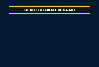 Écran noir avec les mots termes de placement, droits de douane et rééquilibrage de portefeuille